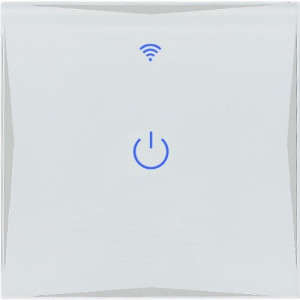 Умный Wi-Fi выключатель, сенсорный одноканальный Ya-T1